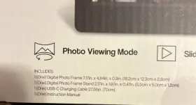 1616 Holdings Inc 7x4x Digital Photo Frame Slideshow Mode Viewing 7x4x.09 Usb Connector #2