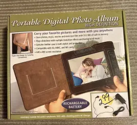 Ads 705703038236 Portable Digital Photo Album Advance Design Systems New In Box