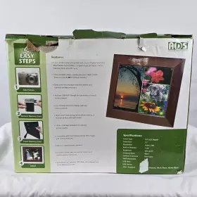 Ads1550wf Ads 15 Inch Digital Photo Frame Wi-fi Enabled 1024x768 Resolution Tested Works #2