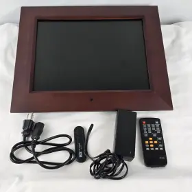 Ads1550wf Ads 15 Inch Digital Photo Frame Wi-fi Enabled 1024x768 Resolution Tested Works #3