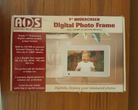 Ads7000pf Ads 7 Inch Digital Photo Frame Player Euc