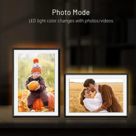 Aeezo 744759290878 Digital Picture Frame 10.1 Inch Wifi Photo With Led Light 1 #3