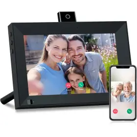 P100-bk Aeezo 10.1 Inch Wifi Digital Picture Frame 16gb Smart Photo
