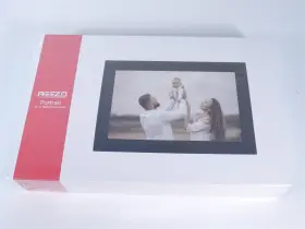 X002nsm2at Aeezo Portrait Wi-fi Digital Photo Frame 9 Inch Black New
