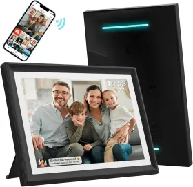 Akimart 445010673616 32gb Frameo 10.1 Inch Wifi Digital Photo Frame With Led Light 1280x800 Hd Ips L