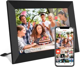 Akimart 445056142121 32gb Frameo 10.1 Inch Smart Wifi Digital Photo Frame 1280x800 Ips Lcd Touch Scre