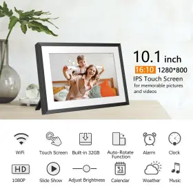Akimart 705252421541 32gb 10.1 Inch Wifi Digital Picture Frame With 1280x800 Hd Ips Touch Screen #2