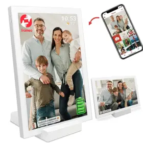 Akimart 705252422104 Frameo 10.1 Inch Wifi Digital Photo Frame With 5000mah Battery 1280x800 Hd Ip