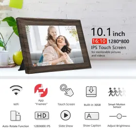 Akimart 761426914929 32gb Frameo 10.1 Inch Smart Wifi Digital Photo Frame 1280x800 Hd Ips Lcd Touc #2