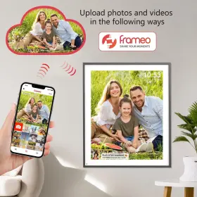 Akimart 761426914998 64gb 19inch Frameo Smart Wifi Digital Photo Frame 1280x960 4 3 Ips Lcd Touch #2