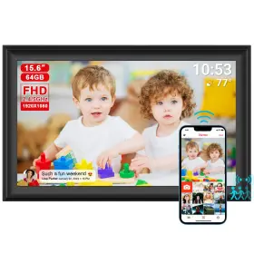 Akimart 761426992491 64gb 15.6inch Frameo Digital Photo Frame With 1920x1080 Fhd Ips Lcd Touch Scr