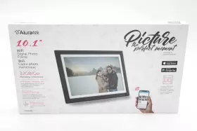 Ackws10f Aluratek 10 Inch Ips Lcd Wi-fi Touchscreen Digital Photo Frame - Black