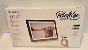 Ackws1of Aluratek Wi-fi 10.1 Inch Digital Frame - Touchscreen 32gb Factory Sealed New