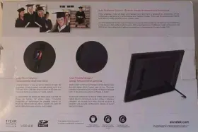 Adpfo7sf Aluratek New 7 Inch Digital Photo Frame Automatic Slideshow #2