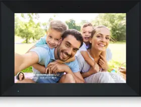Anna Bella 680358398709 Ab-pf1006-black-zj01 10.1 Inch Ips Hd Touch Screen Smart Cloud Photo