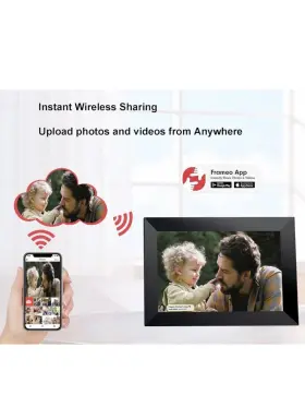 Wf10 Anyuse 10 Inch Wi-fi Digital Photo Picture Video Frame 16gb Touch Screen 1280x800 New #2