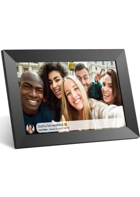 Wf10 Anyuse 10 Inch Wi-fi Digital Photo Picture Video Frame 16gb Touch Screen 1280x800 New