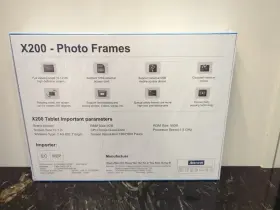 X200 Aocwei Photo Frame 10.1 Inch 1280x800 Pixels Black #3