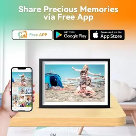 B0cd6zbk3z Apofial Digital Picture Frame 10.1 Inch Wifi Photo 1280 800 Hd Ips Touch #2