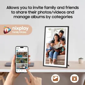 Apolosign 726084290983 Nixplay Digital Picture Frame By Large Wifi Photo 15.6 Inch #3