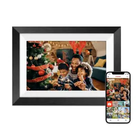 Ave-105 Apveelveer Digital Picture Frame Wifi 10.1 Inch Frameo Photo With Hd Touc