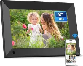 Ak-w10c-ba Arktronics Arktronic 8 Inch Wifi Digital Picture Frame Hd Touchscreen 16gb Storage