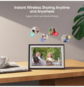 De81513723 Arzopa Frameo Digital Picture Frame 10.1 Inch Wifi 32gb With 1280x800 Touch Screen #3