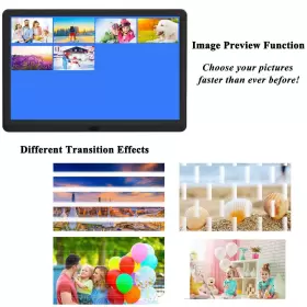 Atatat 787937362318 10 Inch Digital Photo Frame With 1920x1080 Ips Screen Picture #3