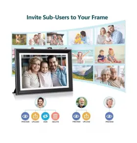 P105 Atatat 10.1 Inch Wifi Digital Photo Frame Electronic Smart Picture Wit #3