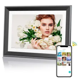 P105-b-lxs Atatat Digital Picture Frame 10.1 Inch 32gb Wifi Photo With Ins