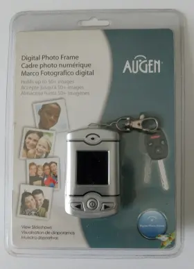 Augen 811470010891 Digital Photo Frame Key Chain New