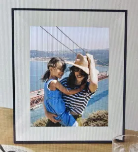10-mblk Aura Aspen 12 Inch Digital Picture Frame Ink With Paper Mat New Sealed In Box