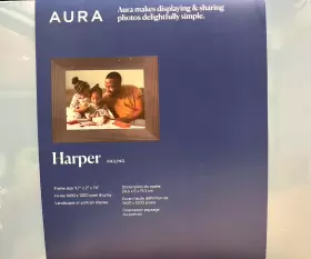 Af800-ral Aura 1625450 Harper By 9.7 Inch X 2 7.6 Digital Frame With Wifi Railing Model #2