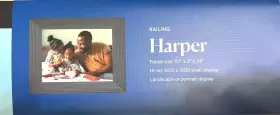 Af800-ral Aura 1625450 Harper By 9.7 Inch X 2 7.6 Digital Frame With Wifi Railing Model #3
