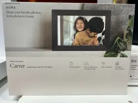 2043731 Aura Digital Frame With 10.1 Inches Hd Display Stone Collection Brand New