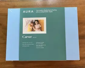 Aura 900 Wht New/sealed Carver Digital Picture Frame - Sea Salt 10.1 Wifi Cloud Hd