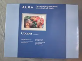 9909036950 Aura Cooper River Rock Wi-fi Digital Photo Frame Landscape Hi-res Display