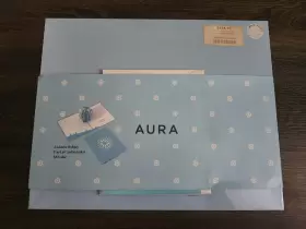 Af200-wht Aura Sealed - Mason 9in Digital Frame Quartz White