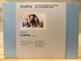Af900-swht Aura - Digital Frame Carver Boulder 10.1 Inch Wifi White