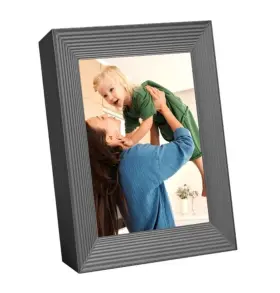 Afcf24-grps Aura Mason By - Wi-fi Digital Photo Frame/ Color Graphite