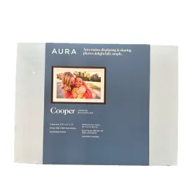 Afsc23-mat Aura Sealed - Cooper Digital Frame River Rock 10.1 Inch Display
