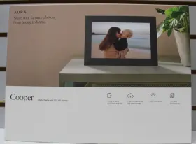 Afsc26-blk Aura Home 10.1 Inch Cooper Digital Photo Picture Frame 10 Af900 Charcoal