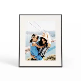 Afm210-mblk Aura Home - Aspen 12 Inch Digital Wifi Photo Frame- Ink With Textured Mat