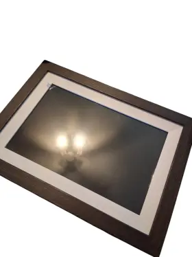Blurframe Df-1015d 10.1in Lcd Digital Photo Frame Brown 16gb Usb