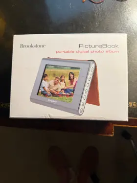538751 Brookstone My Life 3.5 Inch Portable Digital Photo Album Picture Frame
