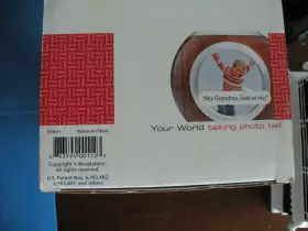 559641 Brookstone Your World Talking Photo Ball Nib A3 #2
