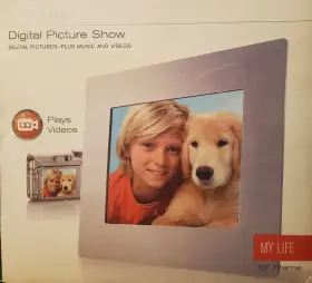634592 Brookstone Digital Picture Show 10 Inch Frame Open Box Tested #2