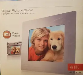 634592 Brookstone Digital Picture Show 10 Inch Frame Open Box Tested #3