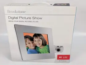 Ah1212-b Brookstone 8 Inch Digital Picture Frame Show - My Life #2