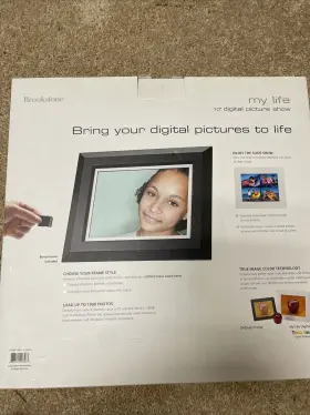 Ah1812-b Brookstone My Life 10 Inch Digital Picture Frame Black - #2